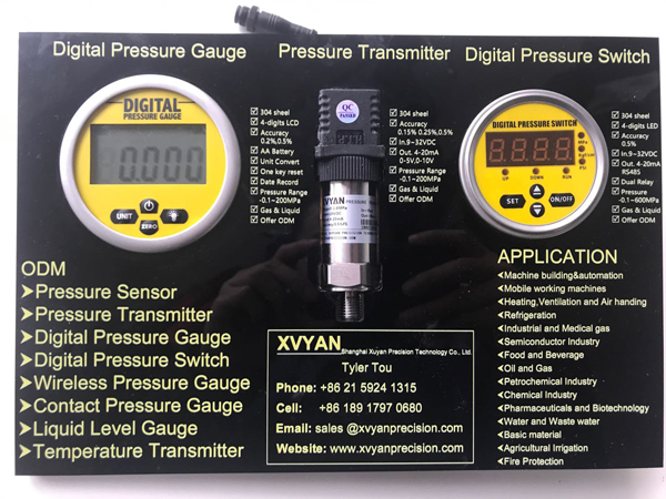 XVYAN precision pressure measurement product 