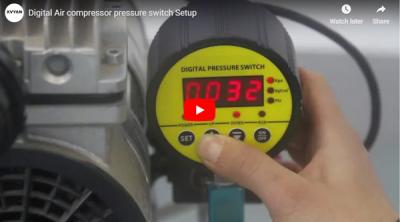 Digital Air Compressor Pressure Switch Setup