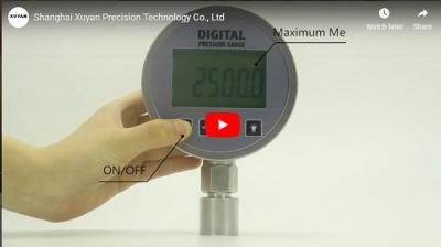 XY-PG200 Pressure gauge setup Video