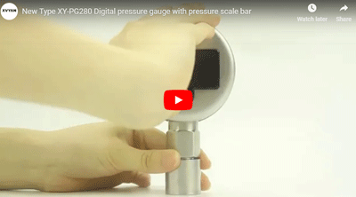 New Type XY-PG280 Digital pressure gauge with pressure scale bar